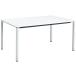 [ производитель прямая поставка ]kokyomi-ting стол JUTO угол ножек белый W1500×D900[ оплата при получении не возможно ] заслонка стол складной стол длина стол для собраний стол 