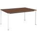 [ производитель прямая поставка ]kokyomi-ting стол JUTO угол ножек Brown W1500×D900[ оплата при получении не возможно ] заслонка стол складной стол длина стол для собраний стол 