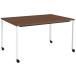 [ производитель прямая поставка ]kokyomi-tingJUTO угол ножек литейщик Brown W1500×D900[ оплата при получении не возможно ] заслонка стол складной стол длина стол для собраний стол 