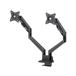 [ ваш заказ ] Sanwa Supply монитор arm двойной газ springs тип тонкий Short зажим черный CR-LAC2403BK