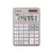 CANON красочный калькулятор Mini настольный розовый KS-126WUV-PG 6511C003 маленький размер калькулятор в общем деловая практика калькулятор канцелярские принадлежности 