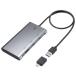 �y�����񂹁z�T�����T�v���C USB �f���ϊ��A�_�v�^ HDMI+USB C�~2 3��ʏo�� USB-CVU3HD9