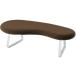 [ производитель прямая поставка ]ito-kif low lounge 2 -местный bench sepia Brown белый рама [ оплата при получении не возможно ]