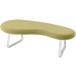 [ производитель прямая поставка ]ito-kif low lounge 2 -местный bench pale yellow белый рама [ оплата при получении не возможно ]