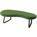[ производитель прямая поставка ]ito-kif low lounge 2 -местный bench ivy зеленый черный рама [ оплата при получении не возможно ] лобби bench лобби ...