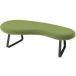 [ производитель прямая поставка ]ito-kif low lounge 2 -местный bench leaf зеленый черный рама [ оплата при получении не возможно ]