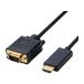  Elecom изменение кабель HDMI-VGA 1.0m черный CAC-HDMIVGA10BK относящийся товар PC для кабель кабель разветвитель электропроводка детали бытовая техника 