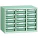 [ your order ]TRUSCO van rack case B type 3 row 5 step Neo gray B-35 cabinet tool cabinet storage work 