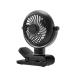  Iris o-yama портативный вентилятор зажим тип черный PF-C2501-B настольный вентилятор портативный вентилятор вентилятор циркулятор кондиционер бытовая техника 