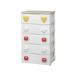 [ Manufacturers direct delivery ] Iris o-yama kids chest 5 step width 55cm Mickey MHG2-555[ payment on delivery un- possible ][ customer construction ] storage for children 