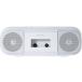  Toshiba CD радио кассета магнитофон белый AX-KCR60-W проигрыватель магнитола аудио наушники телевизор бытовая техника 