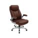 [ производитель прямая поставка ]kag черный management стул EI Brown EI-1960-BR[ оплата при получении не возможно ][ клиент сборка ] локти имеется фиксация локти модель кожа стул офис стул 