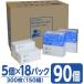 Forestway soft pack tissue 150 collection ×5 piece ×18 pack tissue tissue 90 box box none refilling bulk buying business use high capacity 