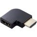 [ ваш заказ ] Elecom HDMI L знак type адаптор правый направление черный AD-HDAABS03BK аудио кабель антенна AV относящийся товар телевизор аудио бытовая техника 