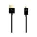 [ ваш заказ ] Elecom i-sa сеть соответствует super тонкий HDMI кабель 1.5 DH-HD14SSU15BK