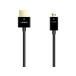 [ ваш заказ ] Elecom i-sa сеть соответствует super тонкий HDMI кабель 2m DH-HD14SSU20BK