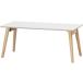 [ your order ] Iris o-yama folding center table natural white FCT-800 low table table living furniture 