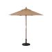 [ Manufacturers direct delivery ] un- two trade / wooden parasol 210cm ivory 210IV/60157[ payment on delivery un- possible ][ customer construction ] parasol garden furniture outdoors furniture 