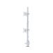 [ ваш заказ ] Sanwa Supply монитор arm двойной * Short arm * тонкий Short зажим белый CR-LAC215W