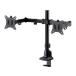 [ ваш заказ ] Sanwa Supply монитор arm двойной * long arm * тонкий Short зажим черный CR-LAC216BK