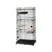 [ Manufacturers direct delivery ] Iris o-yama/ roof cat cage iron black /RFC-904[ payment on delivery un- possible ][ customer construction ] house cat for cat pet tei Lee 