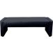 [ производитель прямая поставка ]Netforcekarum дизайн bench 2 местный черный CALM-127KD-2-BK[ оплата при получении не возможно ][ клиент сборка ]