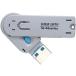 [ ваш заказ ] Sanwa Supply USB коннектор установка система безопасности голубой SL-46-BL USB система безопасности PC система безопасности PC