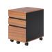 [ производитель прямая поставка ] не 2 торговля in шкаф SMART W400×D540×H595 Brown [ оплата при получении не возможно ][ клиент сборка ] тумбочка с ящиками Wagon из дерева стол офис стол офисный стол 