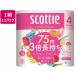 kresia Scotty цветок упаковка 3 раз долговечный двойной 75m 4 roll ×12P
