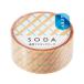  King Jim soda прозрачный форель te подарок 20mm×5m CMT20-001