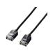 [ your order ] Elecom LAN cable Cat6A super slim 1m LD-GPASS BK1