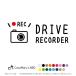 do RaRe ko стикер наклейка ширина type [ красный *]REC регистратор пути (drive recorder) установка машина видеозапись средний разрезной машина стикер регистратор пути (drive recorder) 