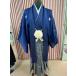 . костюм ликвидация товар мужчина hakama полный комплект темно-синий кимоно перо тканый 6 номер синий hakama 2 сяку 2 размер тренировка для 