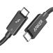[ ликвидация запасов ] якорь A8858011 Anker USB-C &amp; USB-C Thunderbolt 3 кабель 0.7m стандартный товар зарядка код 70cm Type-C зарядка кабель ограниченное количество A8858011||