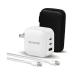 SUNEAST PD70W 2C1A USB�}���[�d�� SE-AC070DC001WHF �z���C�g 3�䓯���[�d �ő�70�v 4573574593927 �T���C�[�X�g AC070DCWH|