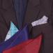  pocket square носовой платок жемчуг * точка серебряный нить украшение 4 вид один листов . жакет. . изначальный . шт .. изменяется chief украшение!