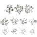 100 шт передний и задний (до и после) /50 передний и задний (до и после) ввод высококлассный Swarovski средний . стразы ногти Stone Aurora супер-скидка декорированный телефон ногти рукоделие сопутствующие товары супер-скидка Decodeco материалы 