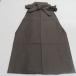  hakama мужской натуральный шелк лошадь . hakama шнур внизу примерно 80cm чай цвет . документ sama мужской. серп кама . оборудование совершенно новый 