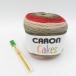  шерсть CARON Cakes многоцветный 1 шар 200g красный * оттенок коричневого k осел - Gold иглы для вязания крючком есть не использовался товар 