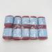 Yuzawayayu The waya шерсть world fe старт хлопок Every 10 шар комплект цвет номер 24 wine red хлопок 100% весна лето шерсть антибактериальный дезодорация не использовался товар 