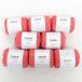  шерсть NIKKEnikeLace Cotton yarn гонки хлопок ya-n8 шар комплект 182 номер цвет 1 шар 20g 62m красный . orange серия не использовался товар 