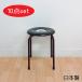 ���{�� �p�C�v�֎q �h�[�i�c 10�r�Z�b�g �������� �X�^�b�L���O�`�F�A ���ʍ�42cm �ۈ֎q �ۃC�X �X�c�[�� ��v ������ �u���b�N �� mt-073bk-10
