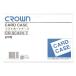  Crown soft футляр для карточек A5 штамп (. качество ПВХ производства ) CR-SCA5N-T
