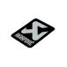  жаростойкий глушитель стикер NEW серебряный Logo / aluminium 57x60mm P-VST18AL