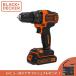 BLACK&DECKER(֥åɥǥå):18V ɥ쥹ɥɥ饤СХåƥ꡼1 BDCDD186KJP