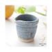 pine . kiln Indigo . blue . one-side . creamer milk pitcher S size Japanese-style tableware ceramics milk pot small 