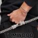  Tom дерево TOMWOOD браслет CURB BRACELET M серебряный 925 мужской унисекс B13029CBM01 Silver925 простой 100255 бренд 