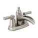 Delta 25746LF-SP Davis 4 in. Centerset 2-Handle Bathroom Faucet in SpotShield Brushed Nickel ¹͢