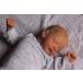 Zero Pam Sleeping Reborn Baby Doll Lifelike Newborn Baby Boy Doll with Closed Eyes 18 Inches Realistic Silicone Vinyl Preemie Doll with Clo ¹͢