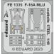 e двойной do zoom 1/48 FE1335 F-16A MLU seatbelts for Kinetic Model kits